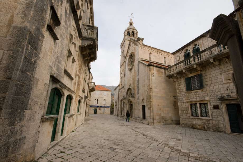 Korčula, town cathedral